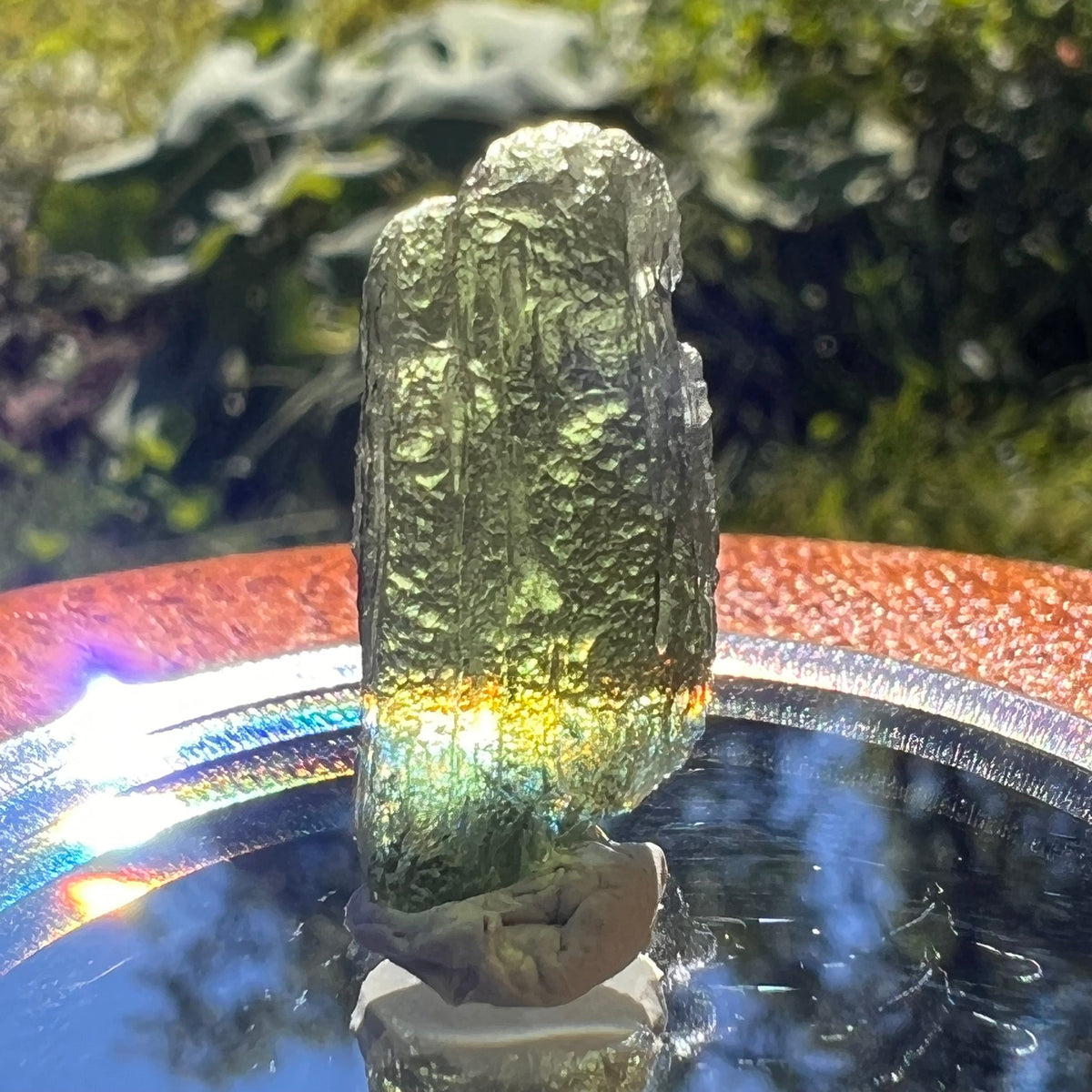 Moldavite 2.2 grams #1494-Moldavite Life