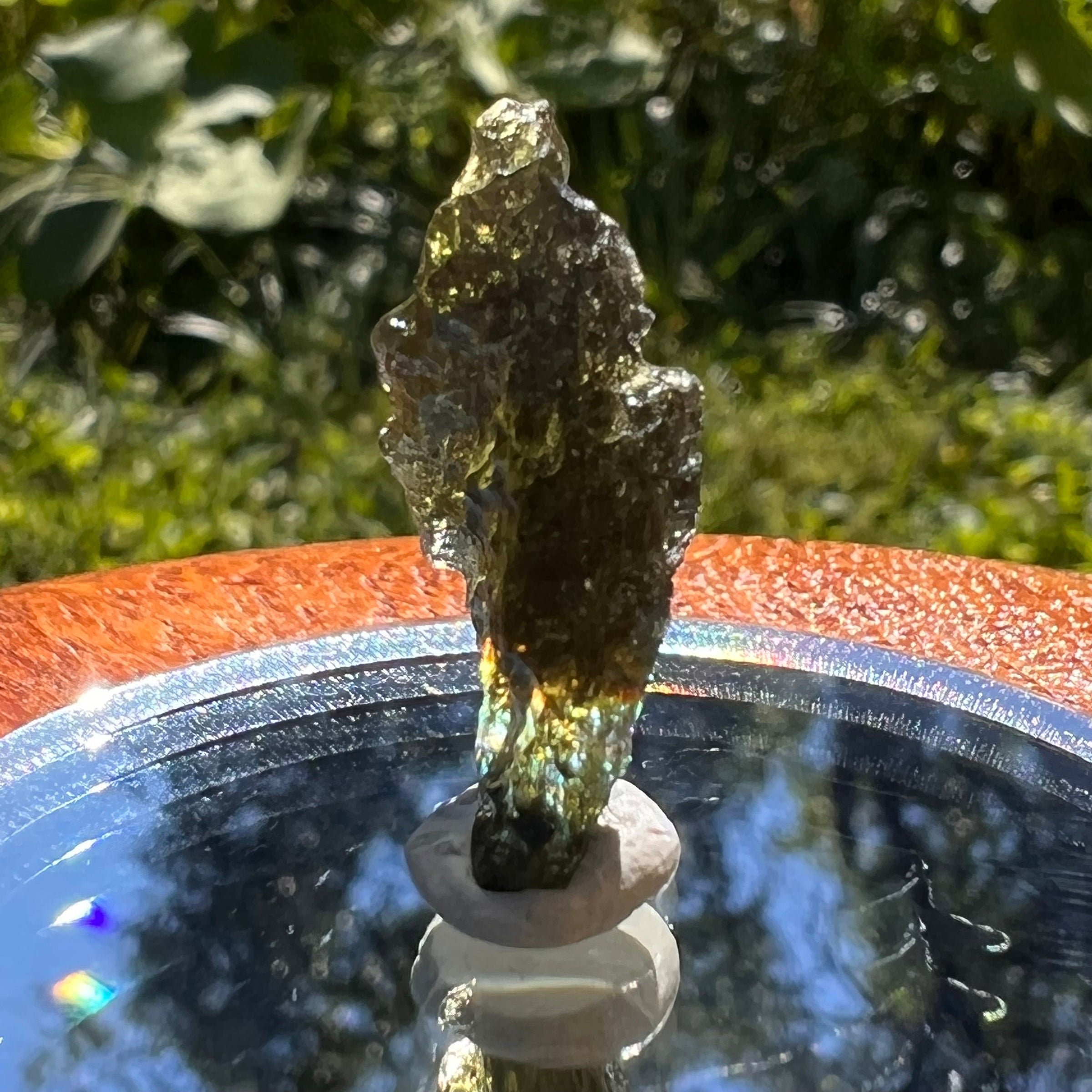 Moldavite 2.3 grams #1479-Moldavite Life