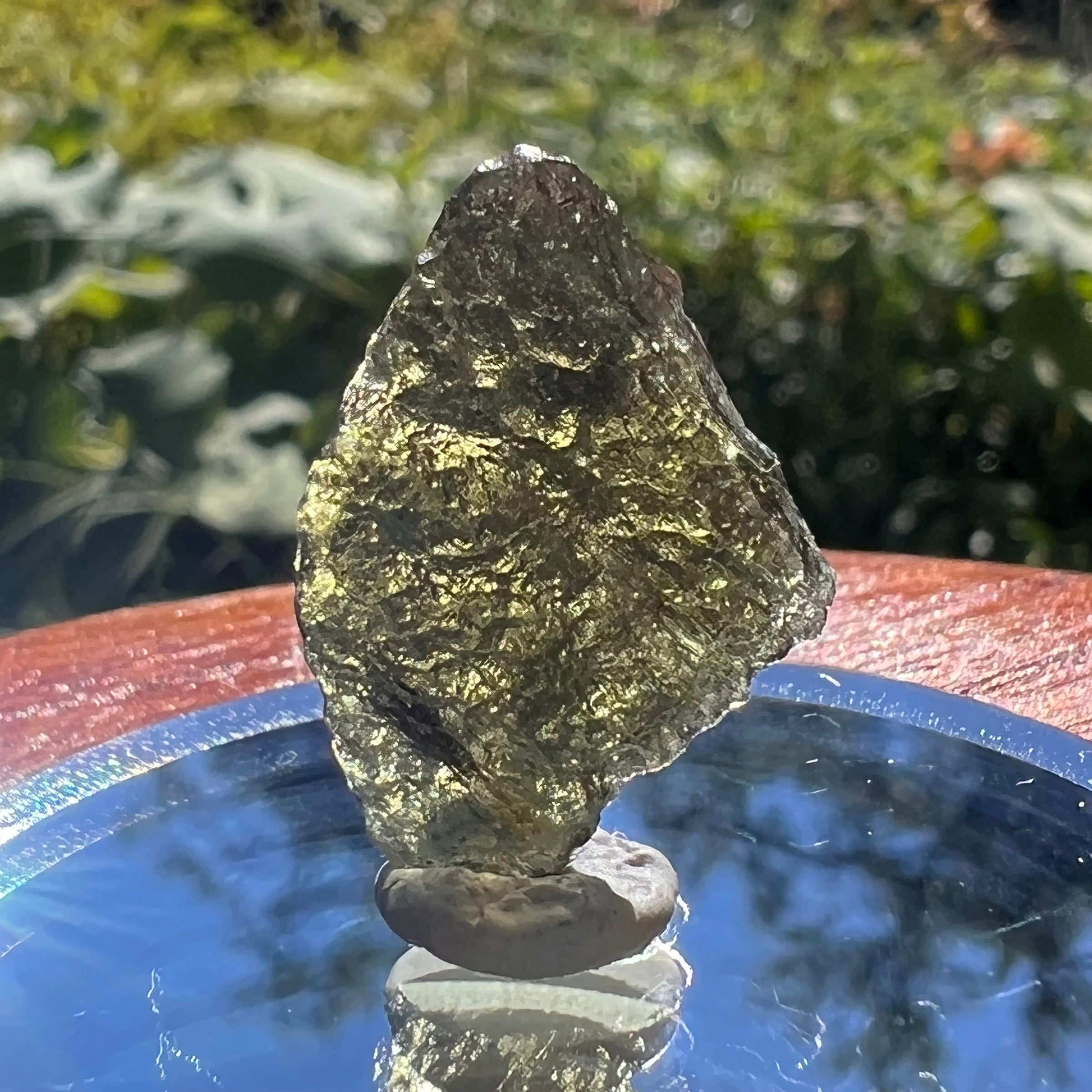 Moldavite 2.3 grams #1479-Moldavite Life