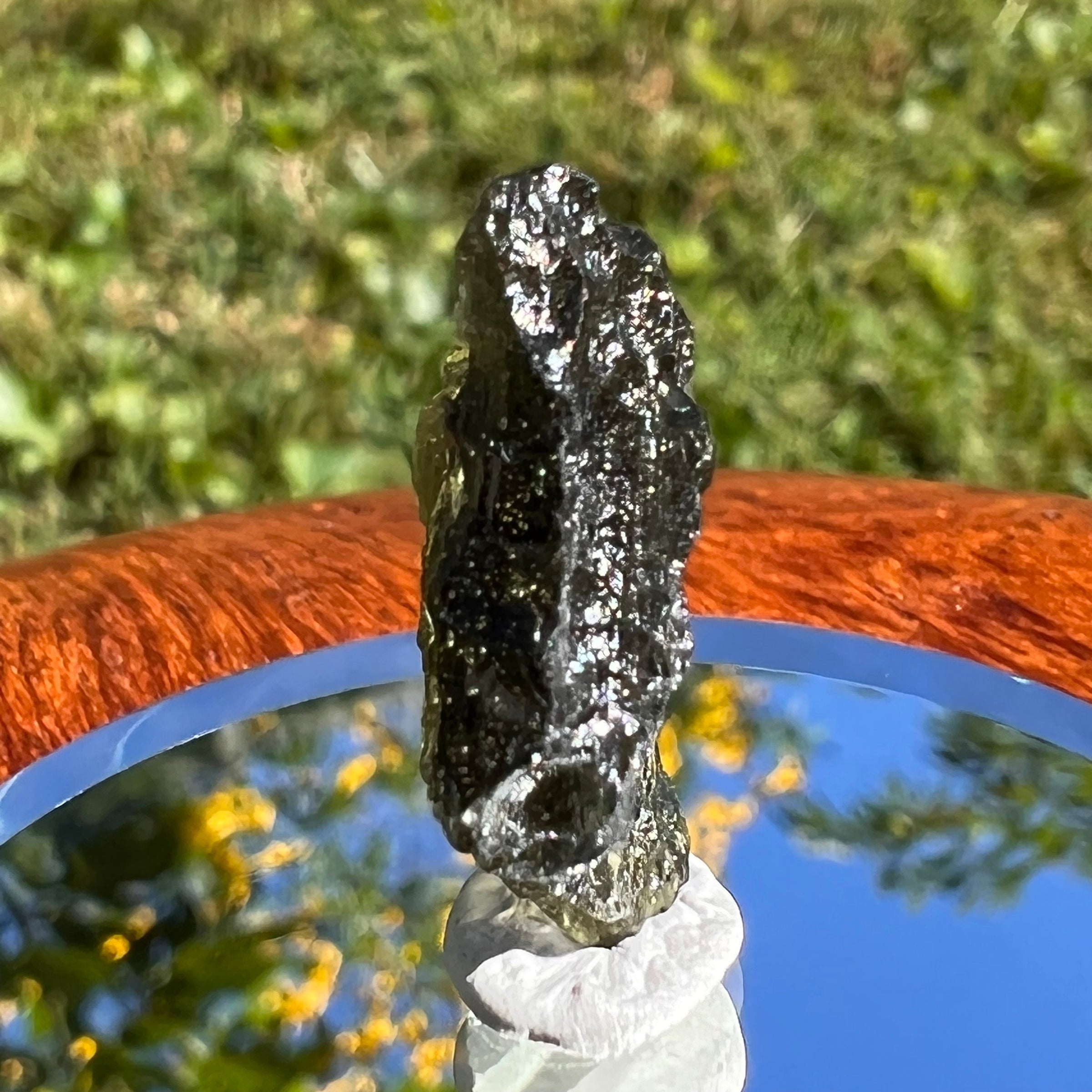 Moldavite 2.3 grams #1479-Moldavite Life