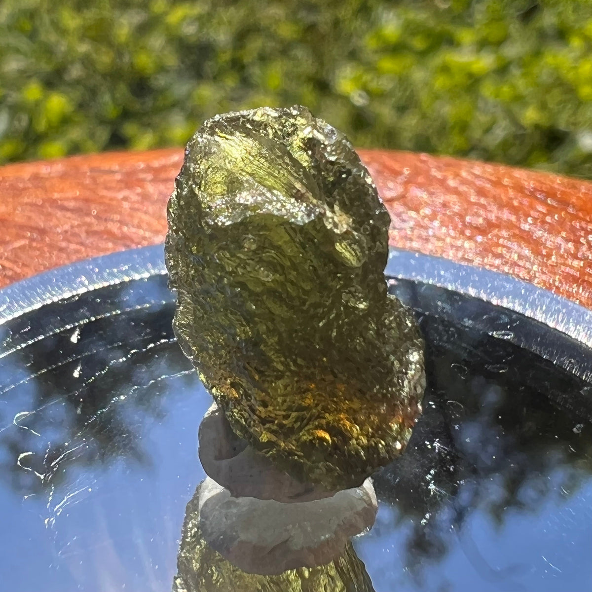 Moldavite 2.5 grams #1456-Moldavite Life