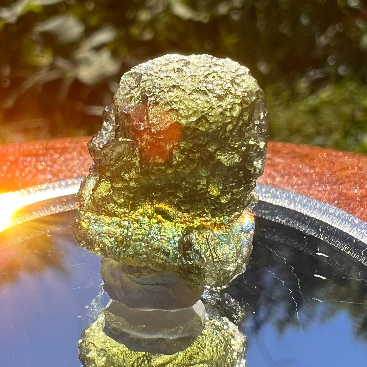 Moldavite 2.7 grams #1499-Moldavite Life