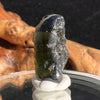 Moldavite Bead Half Polished for Jewelry Making #40-Moldavite Life