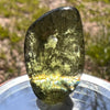 Moldavite Bead Half Polished for Jewelry Making #44-Moldavite Life