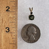 Moldavite Brookite Pendant 14k Gold-Moldavite Life