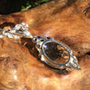 Moldavite Citrine Crystal Sterling Silver Necklace-Moldavite Life