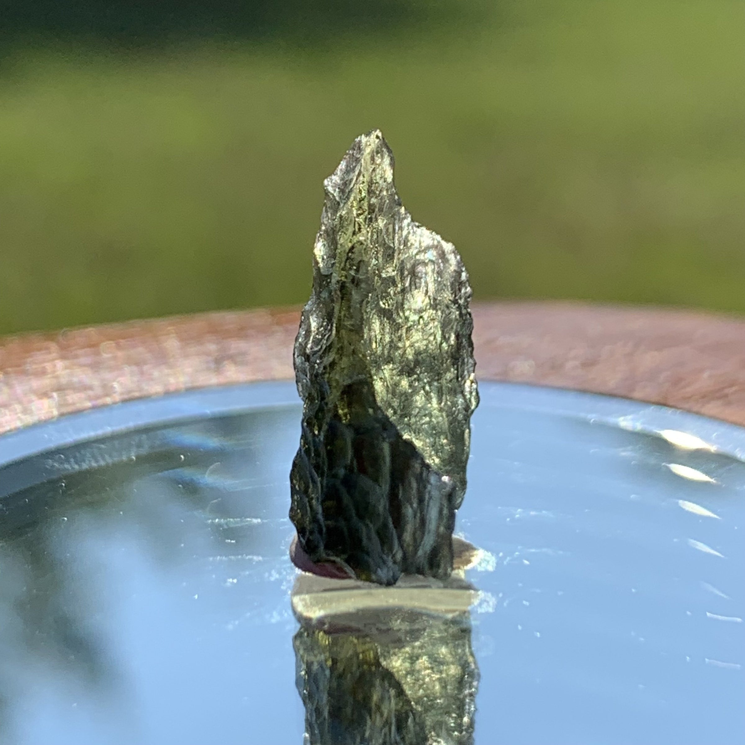 Moldavite Genuine Certified 0.9 grams