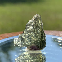 Moldavite Genuine Certified 0.9 grams