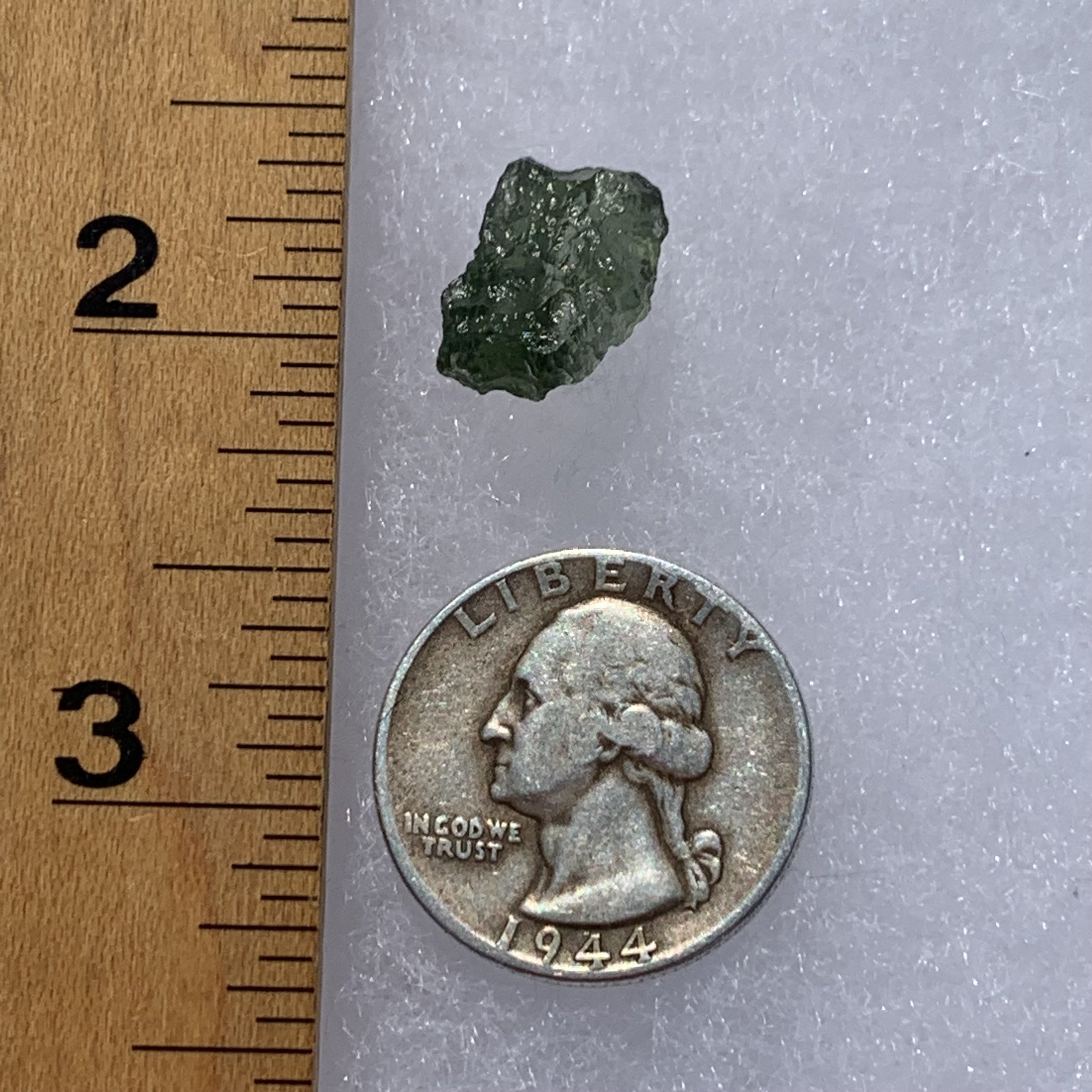 Moldavite Genuine Certified 1 gram