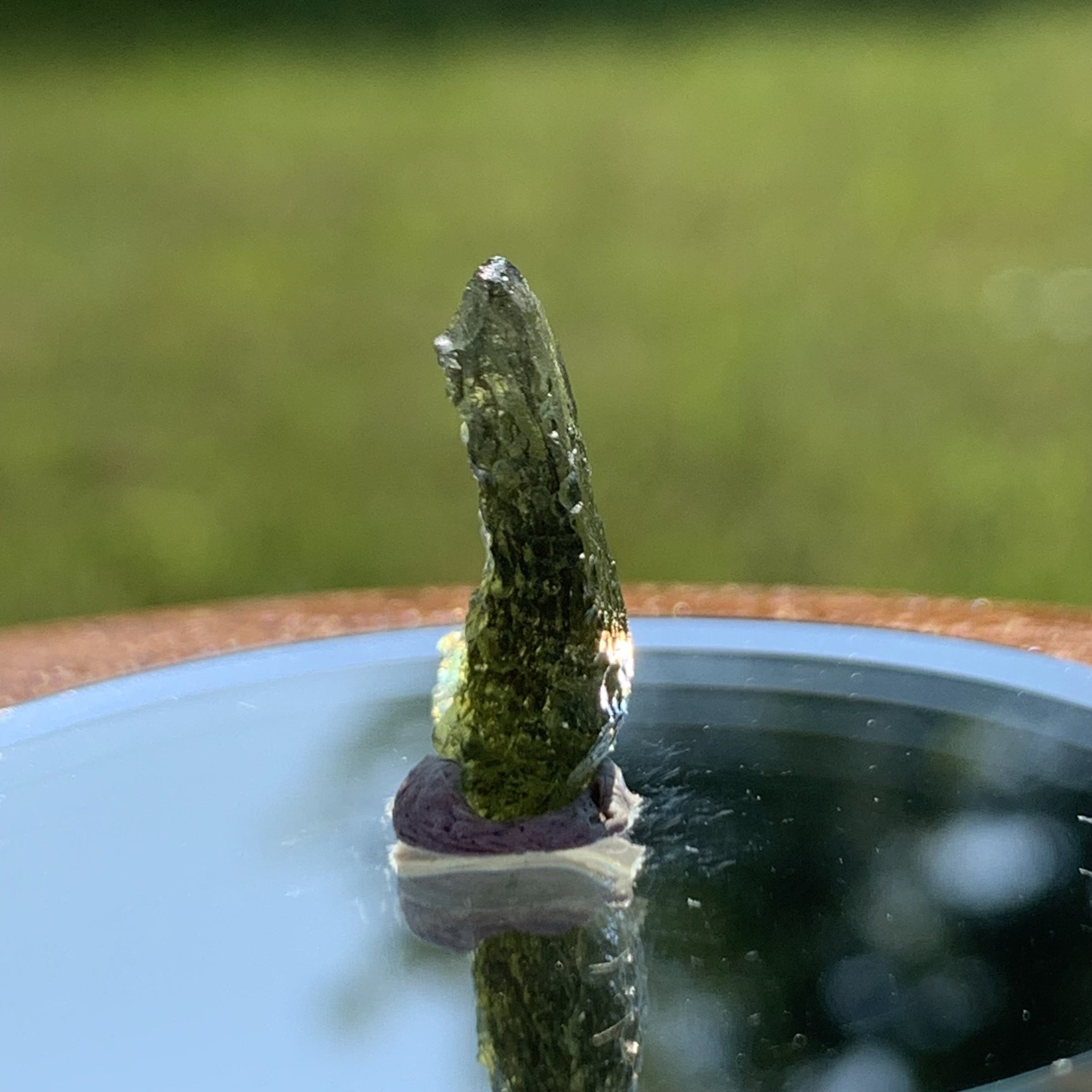 Moldavite Genuine Certified 1 gram