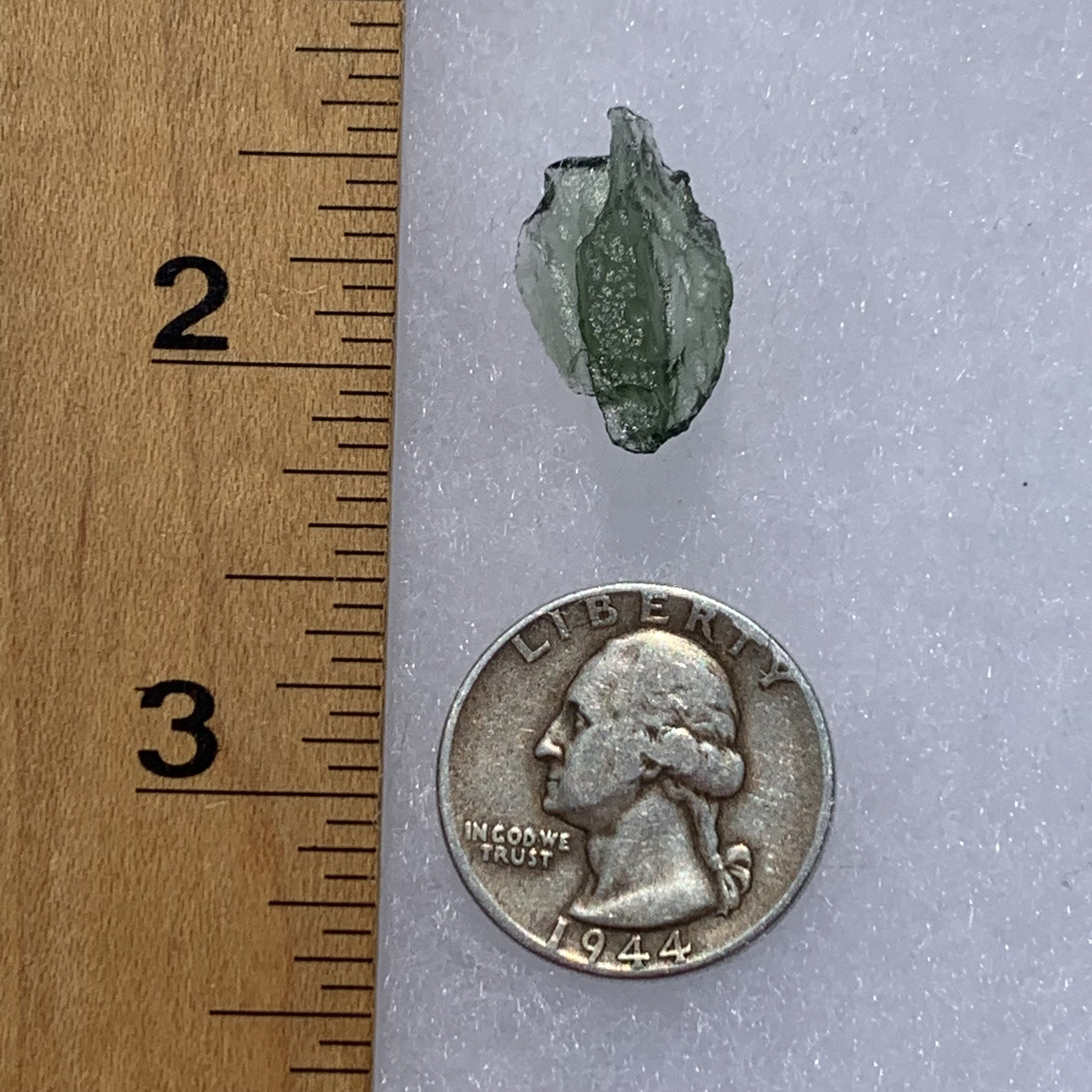 Moldavite Genuine Certified 1 gram