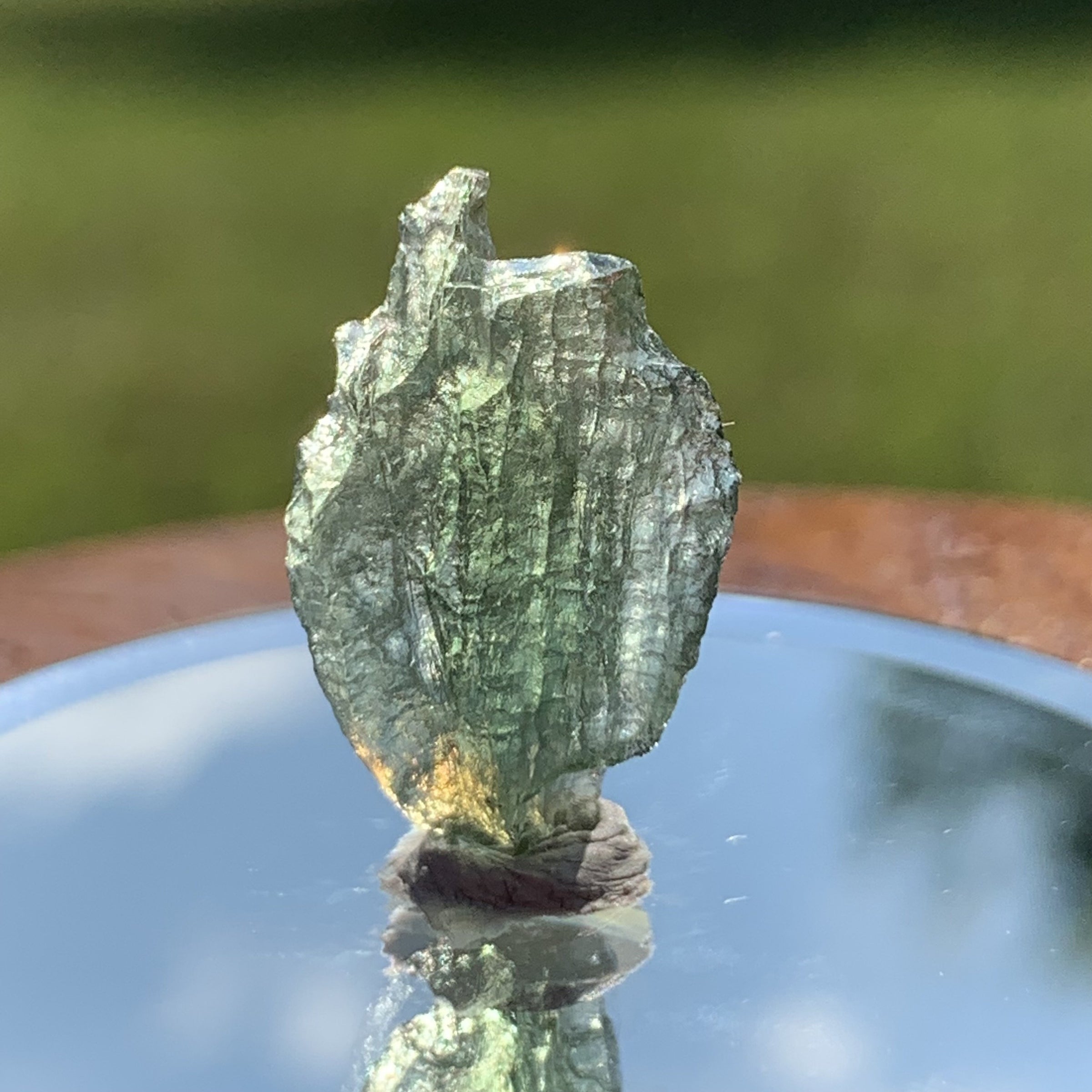 Moldavite Genuine Certified 1 gram