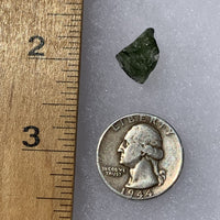 Moldavite Genuine Certified 1 gram-Moldavite Life