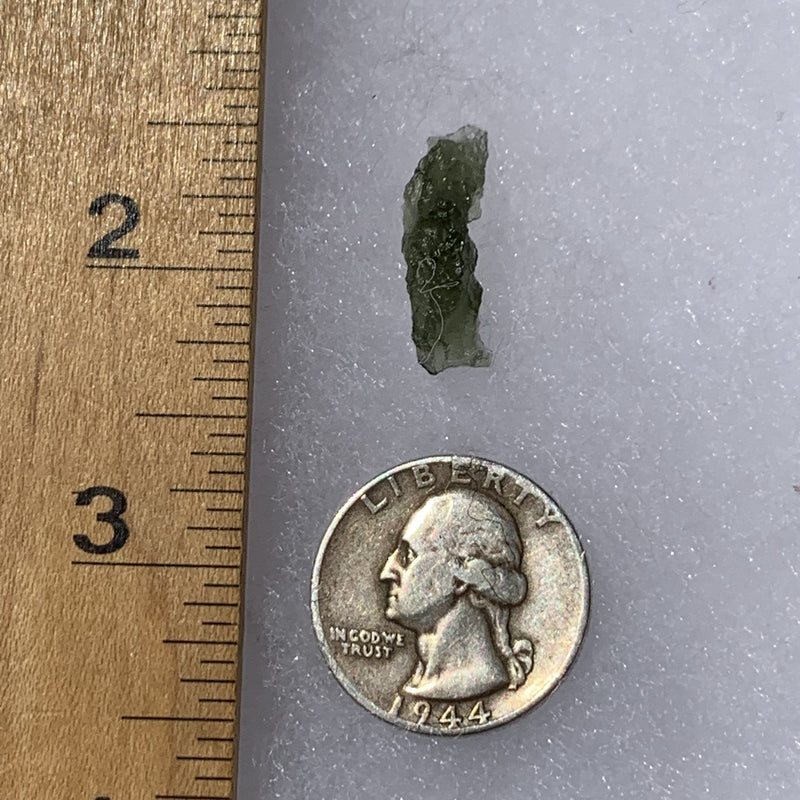 Moldavite Genuine Certified 1 gram-Moldavite Life