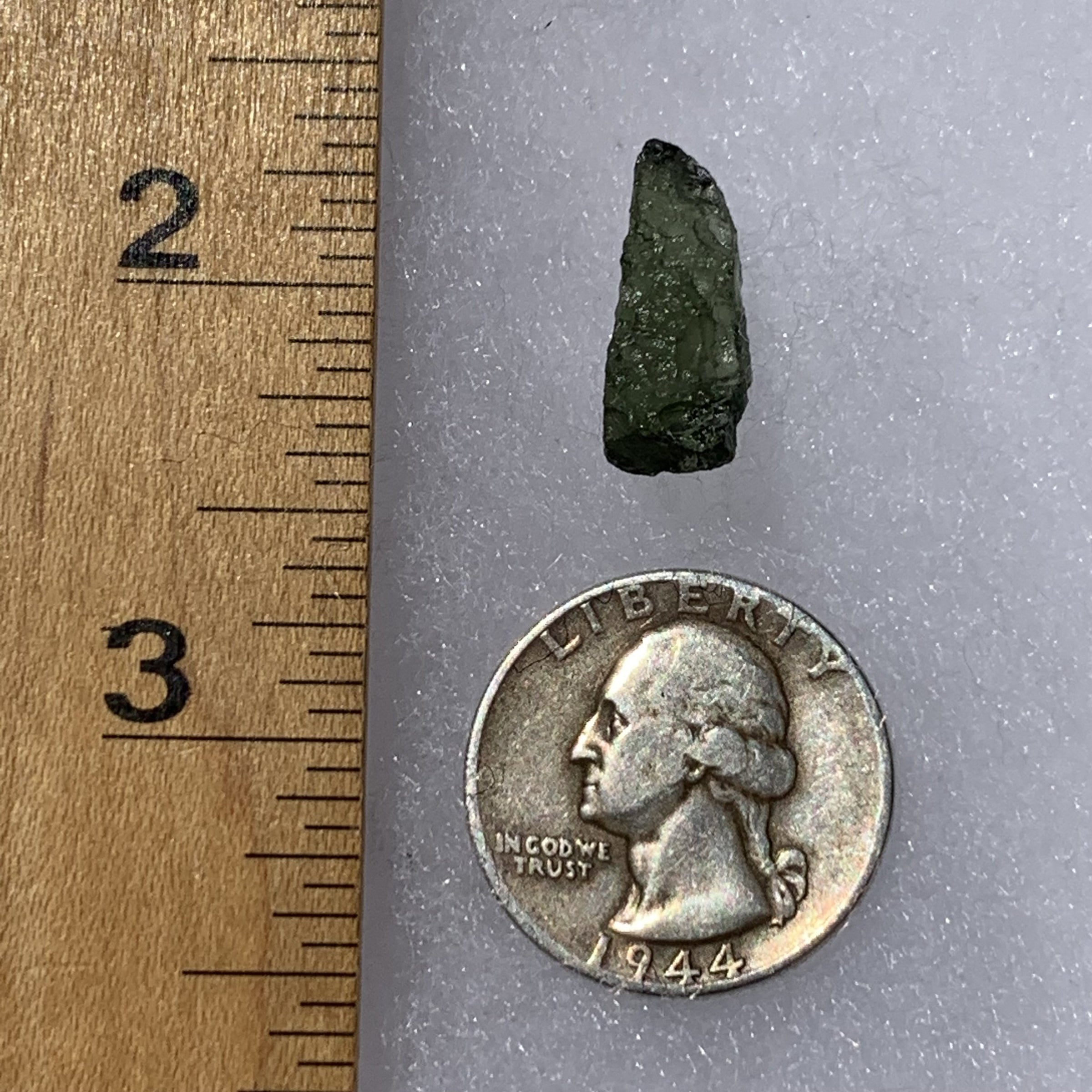 Moldavite Genuine Certified 1 gram-Moldavite Life