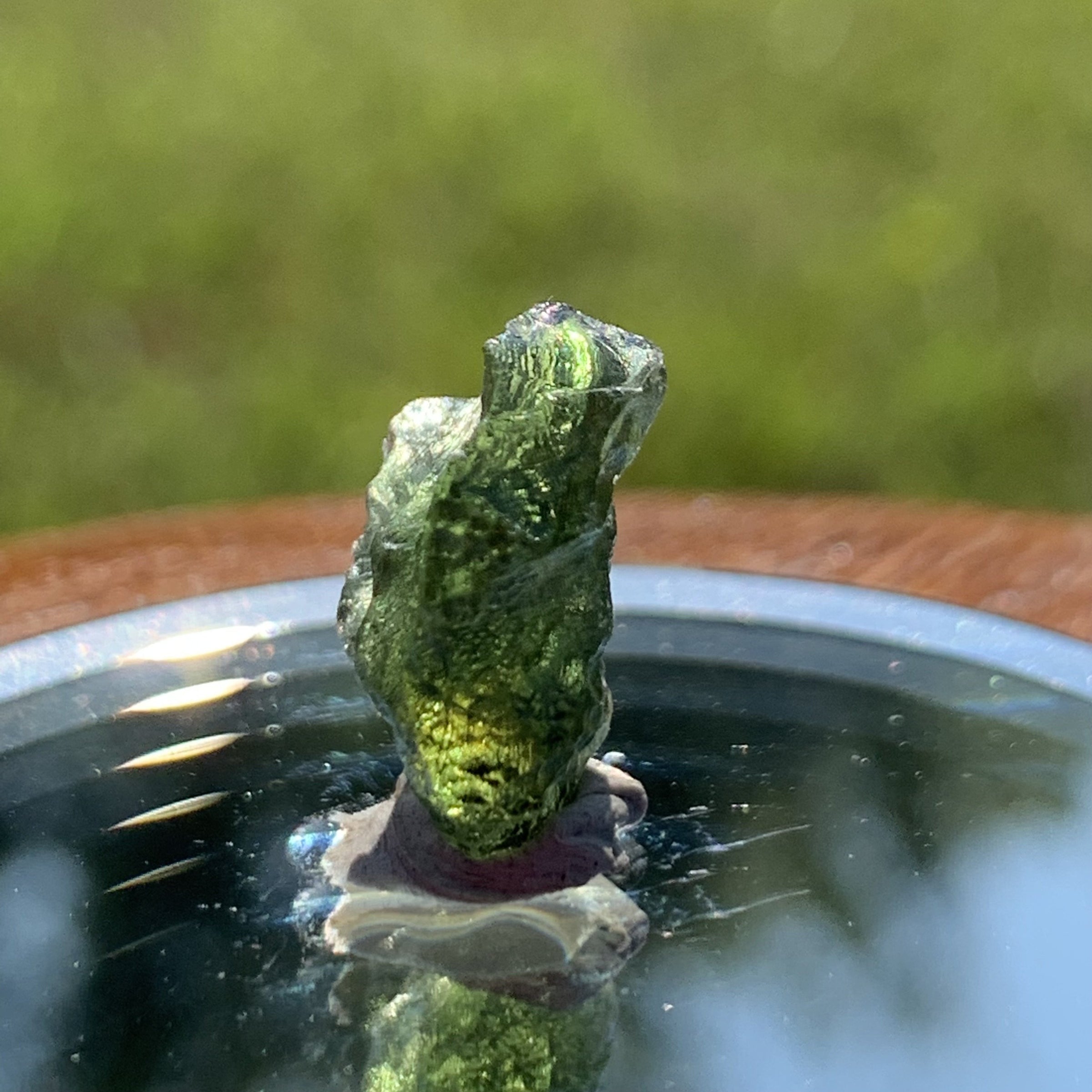 Moldavite Genuine Certified 1.1 grams