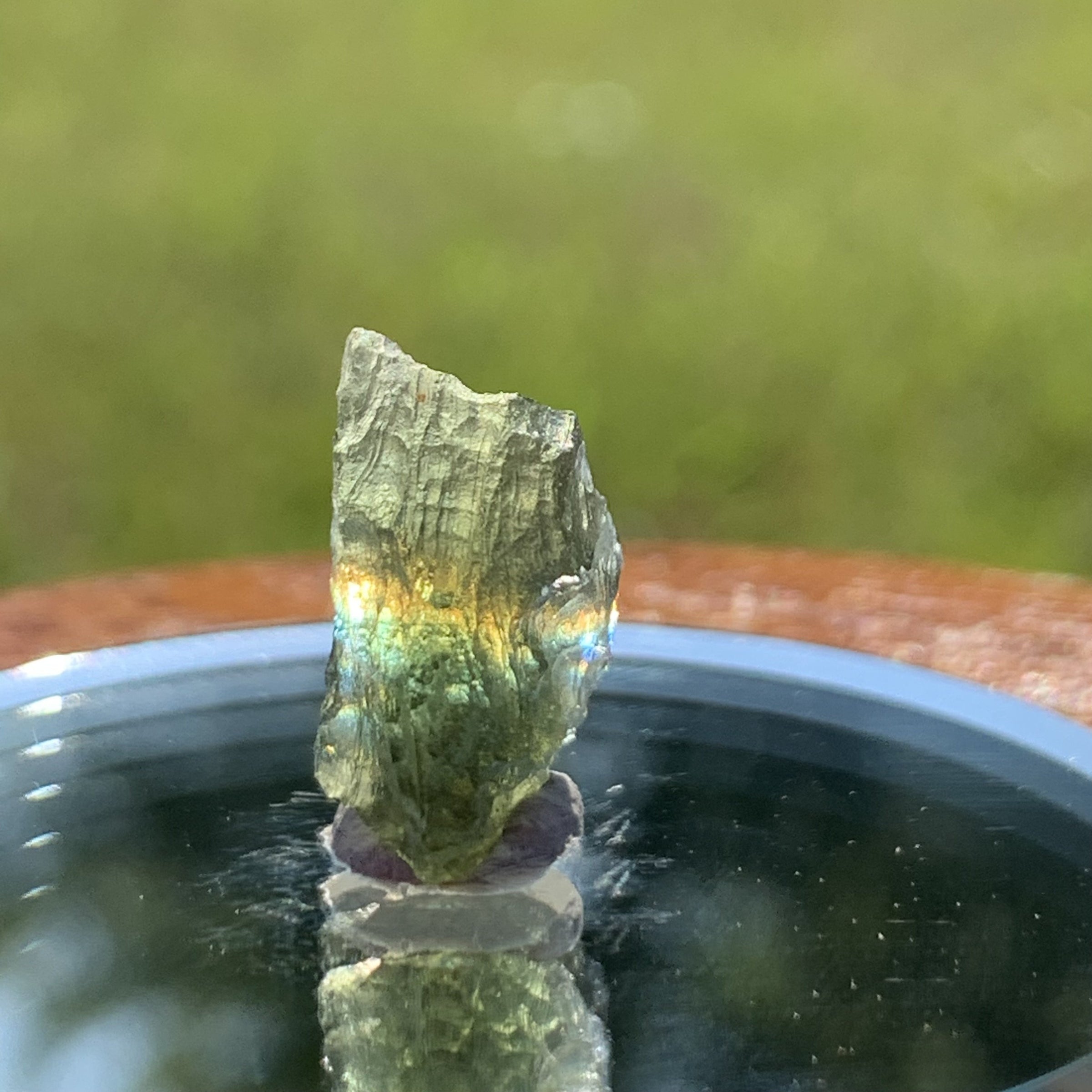 Moldavite Genuine Certified 1.1 grams