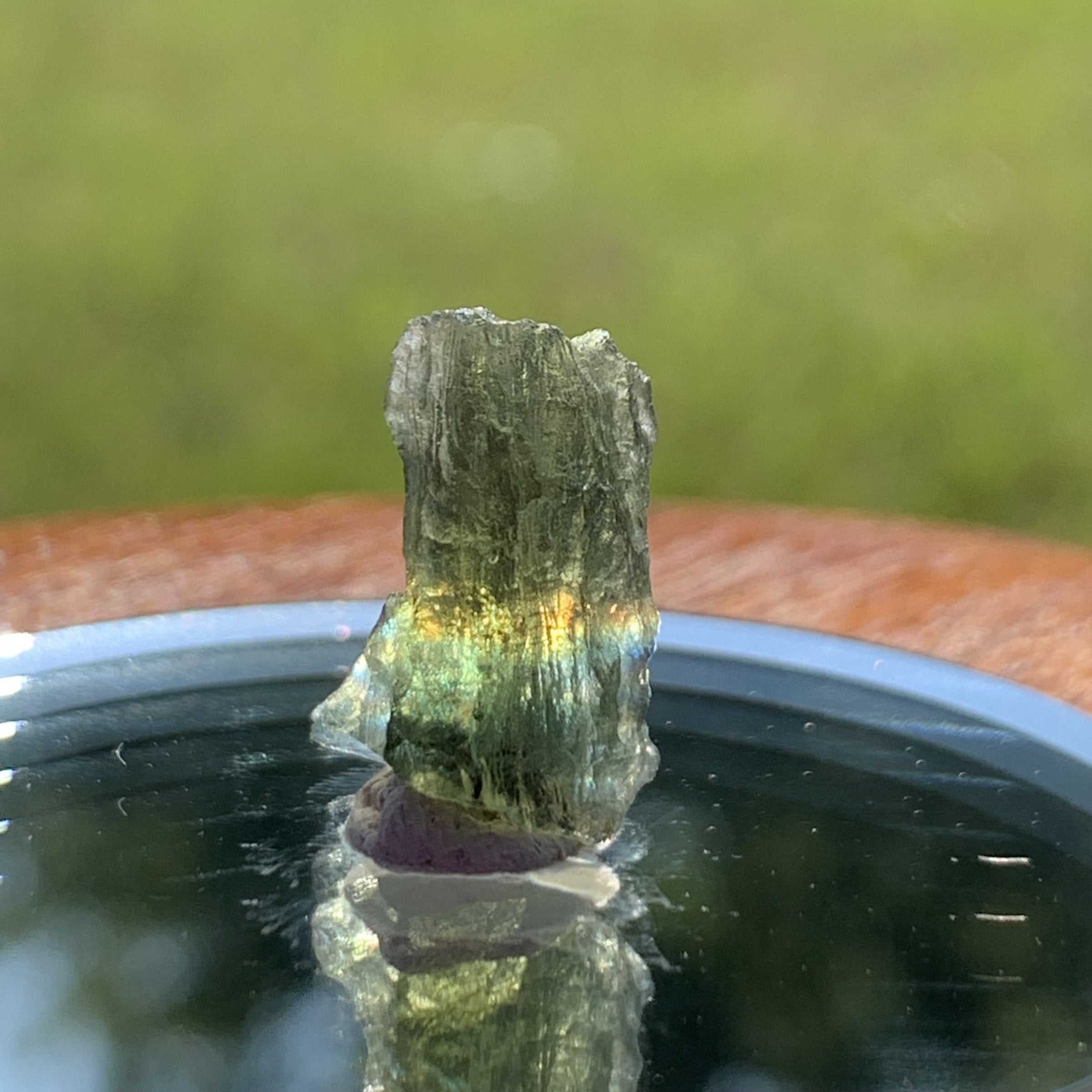 Moldavite Genuine Certified 1.1 grams