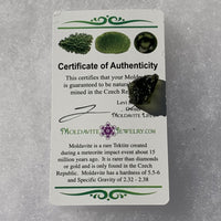 Moldavite Genuine Certified 1.1 grams-Moldavite Life