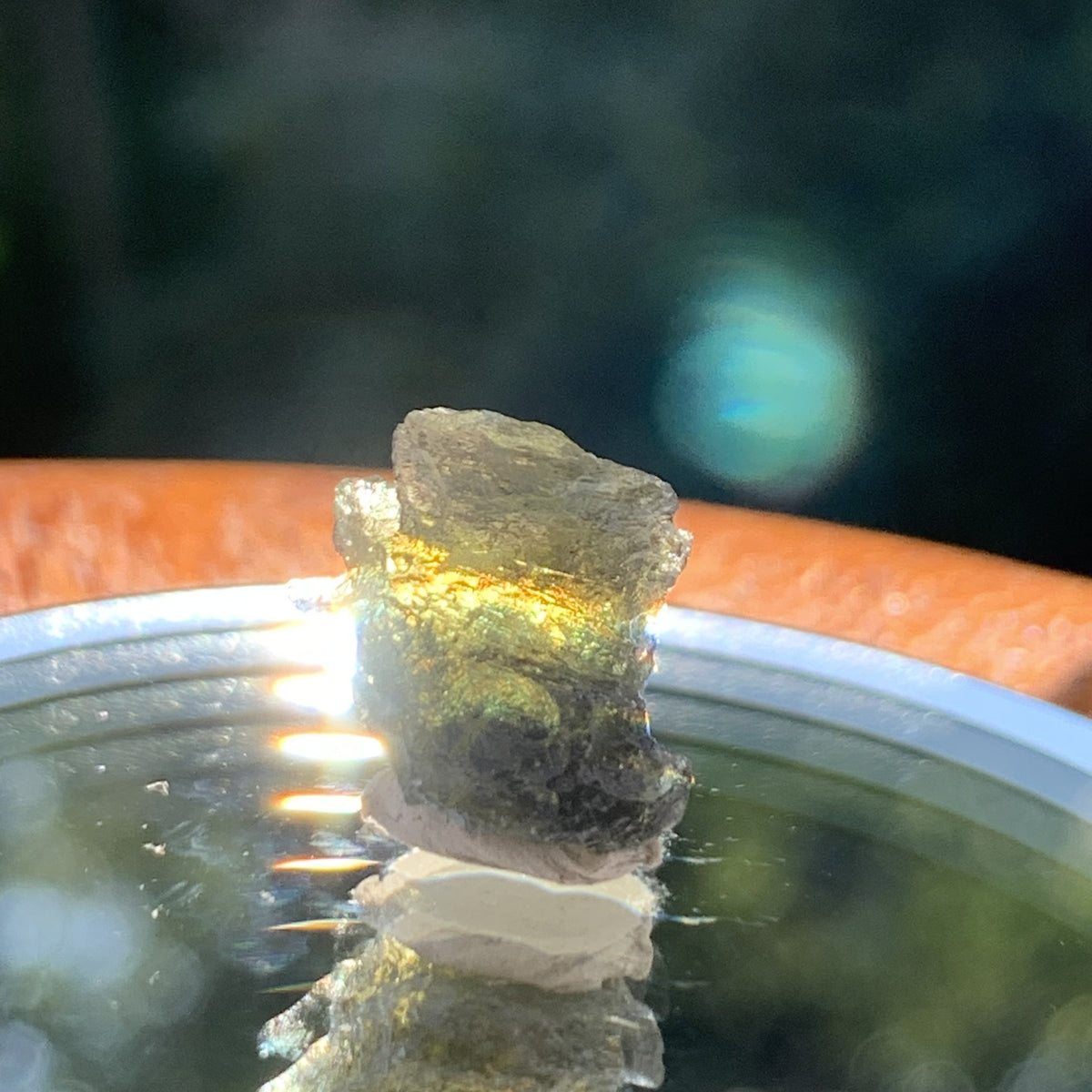 Moldavite Genuine Certified 1.1 grams-Moldavite Life