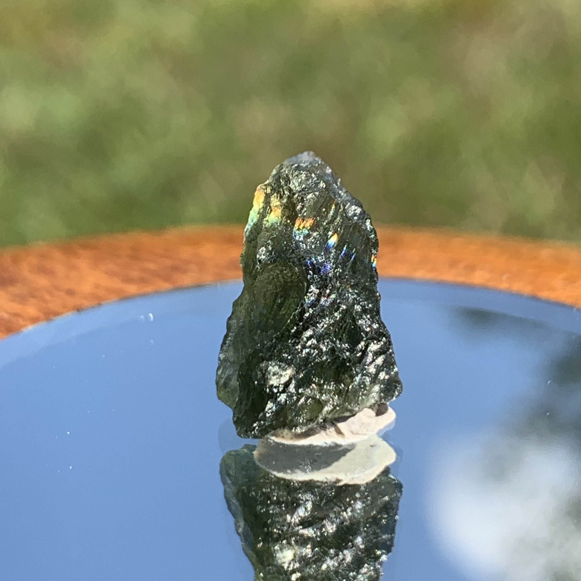 Moldavite Genuine Certified 1.2 grams