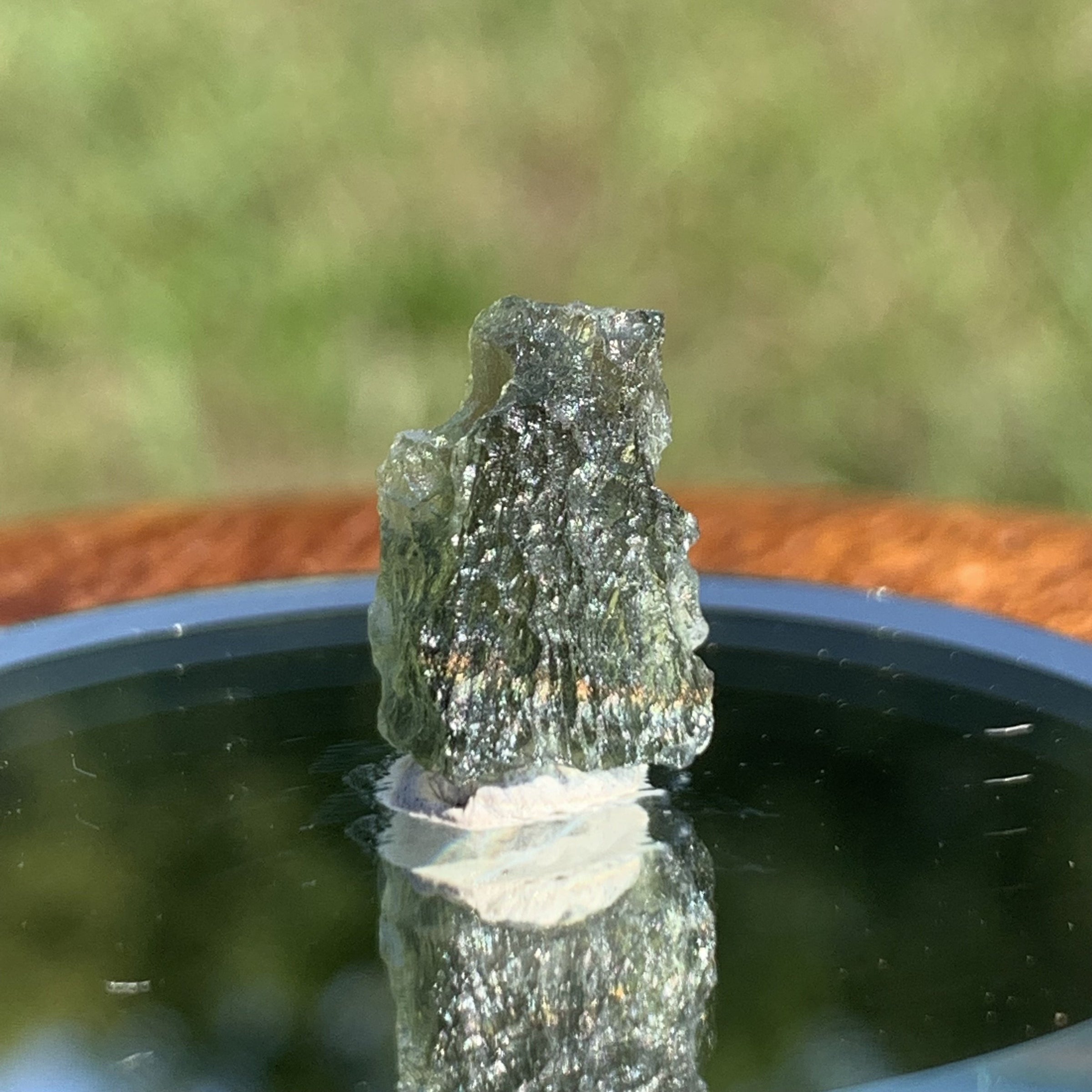 Moldavite Genuine Certified 1.2 grams