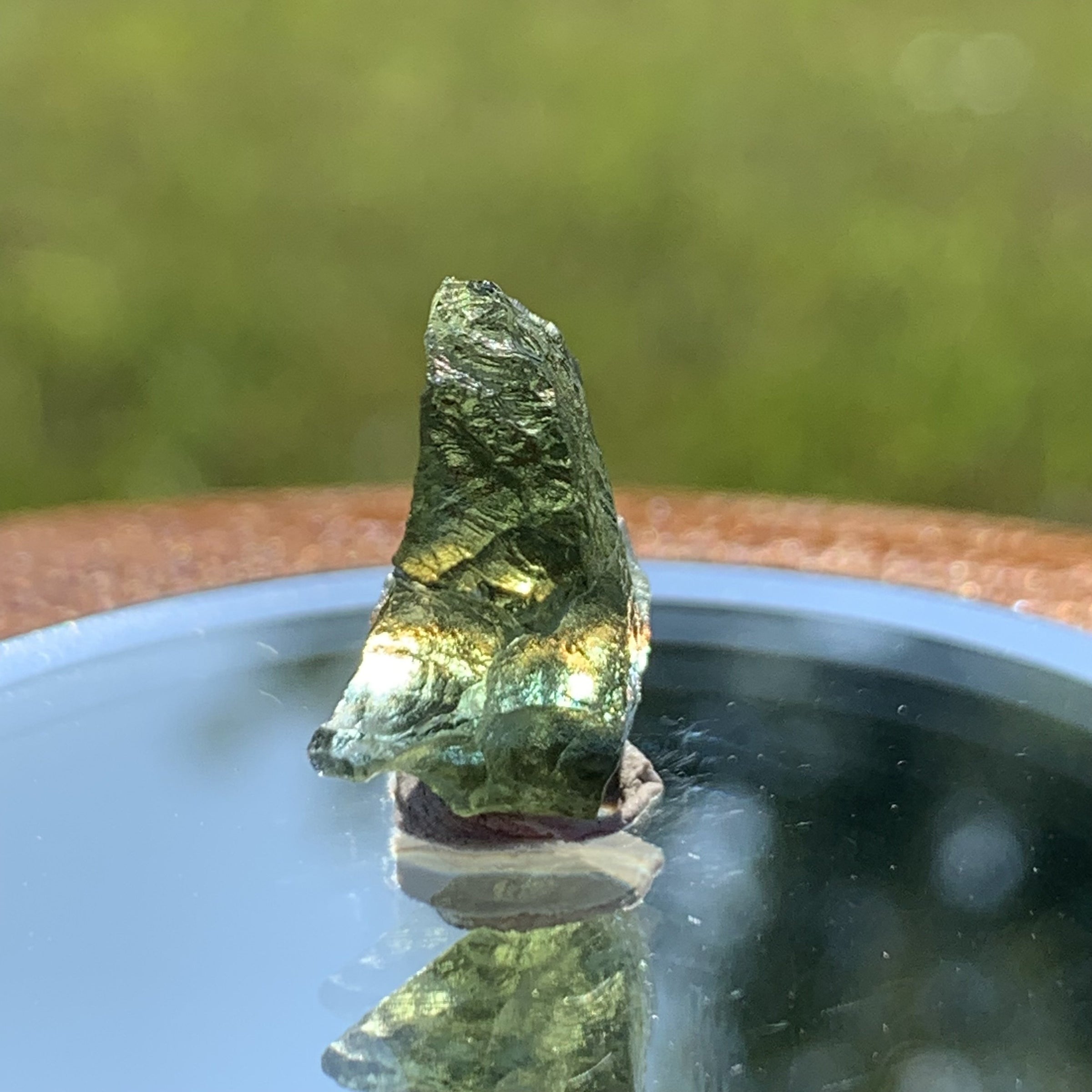 Moldavite Genuine Certified 1.2 grams