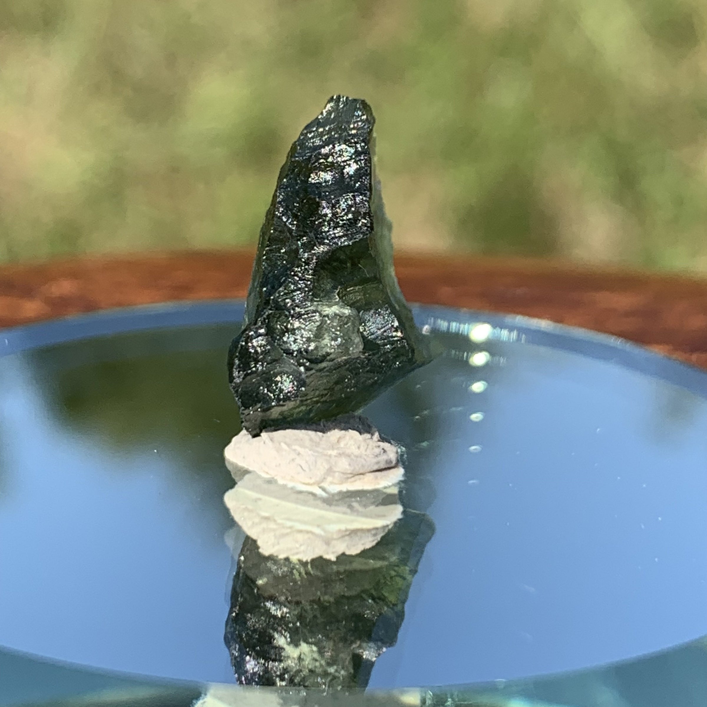 Moldavite Genuine Certified 1.2 grams