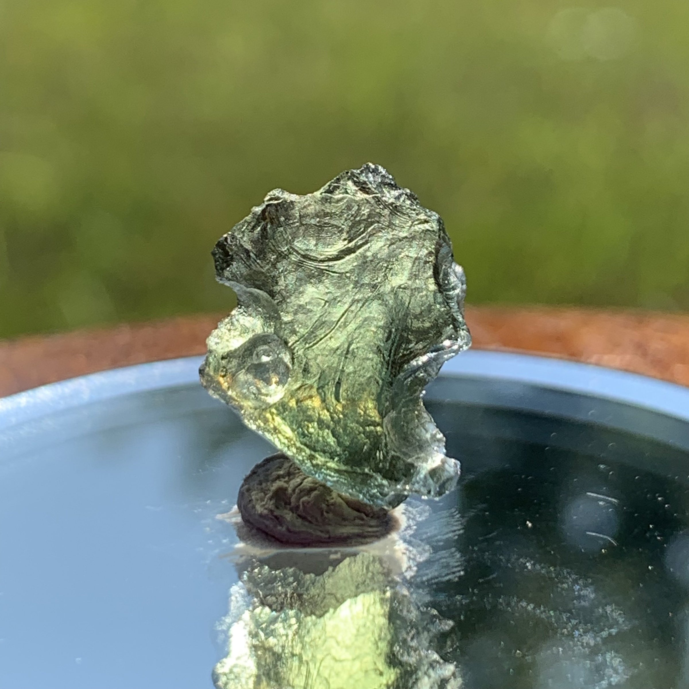 Moldavite Genuine Certified 1.2 grams