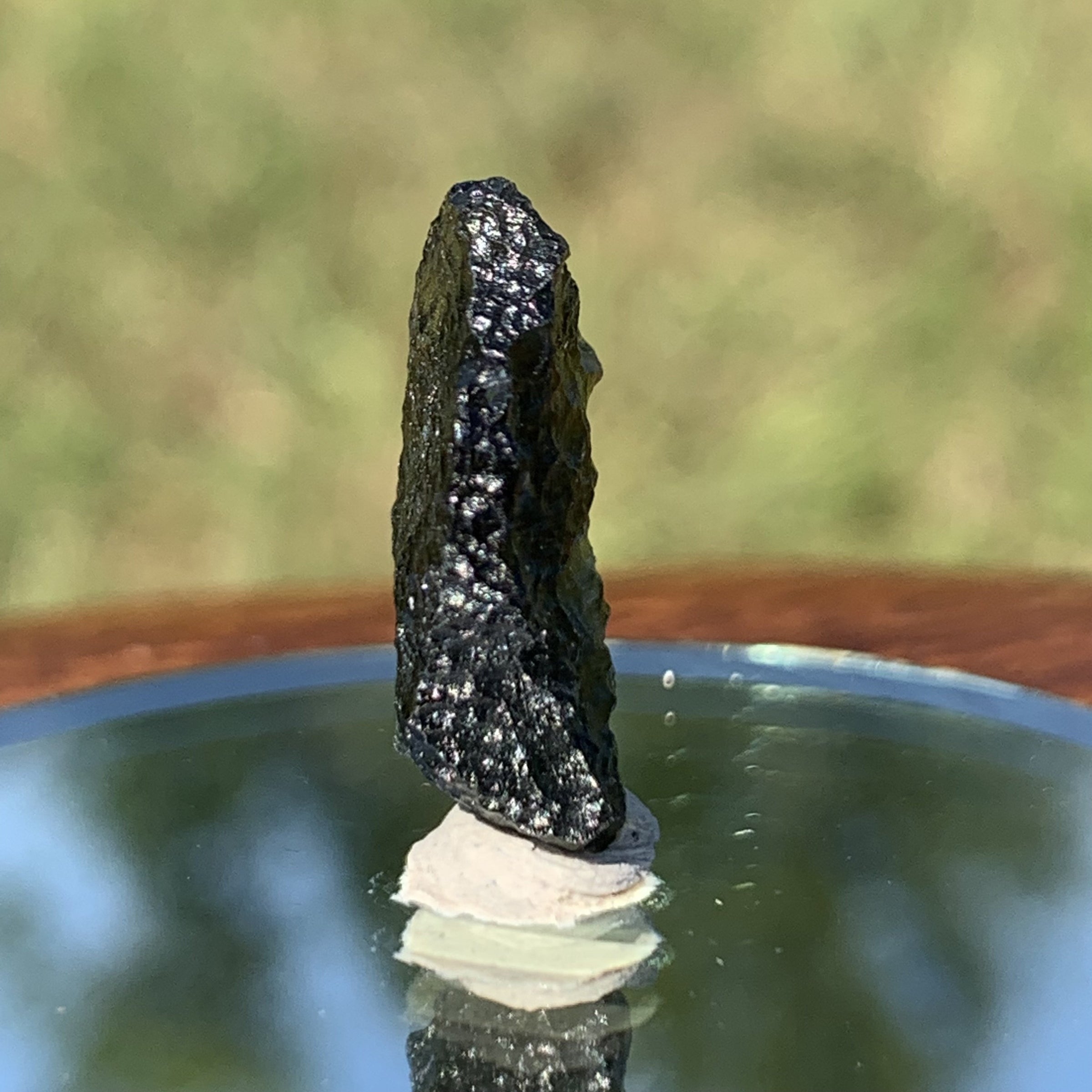 Moldavite Genuine Certified 1.3 grams