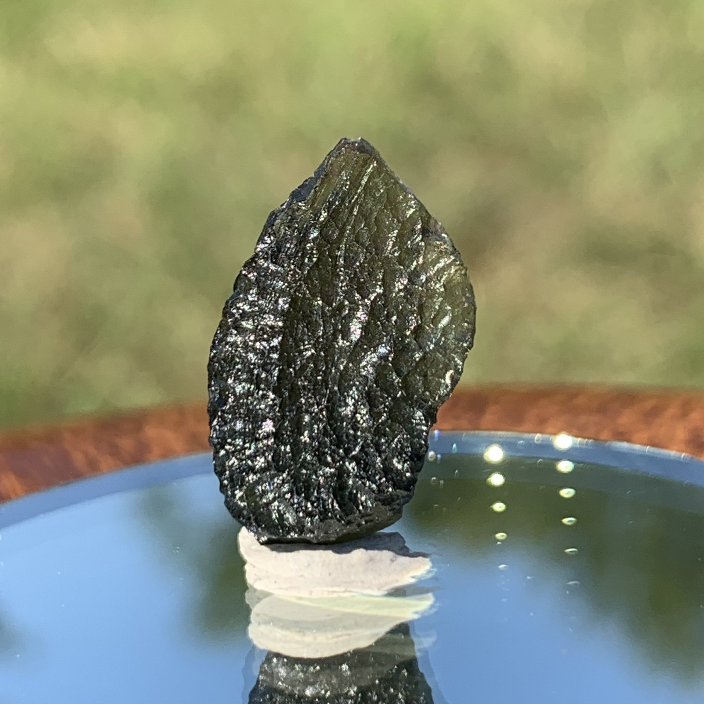Moldavite Genuine Certified 1.3 grams