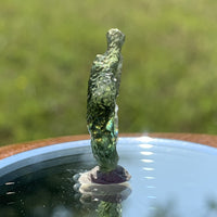 Moldavite Genuine Certified 1.3 grams