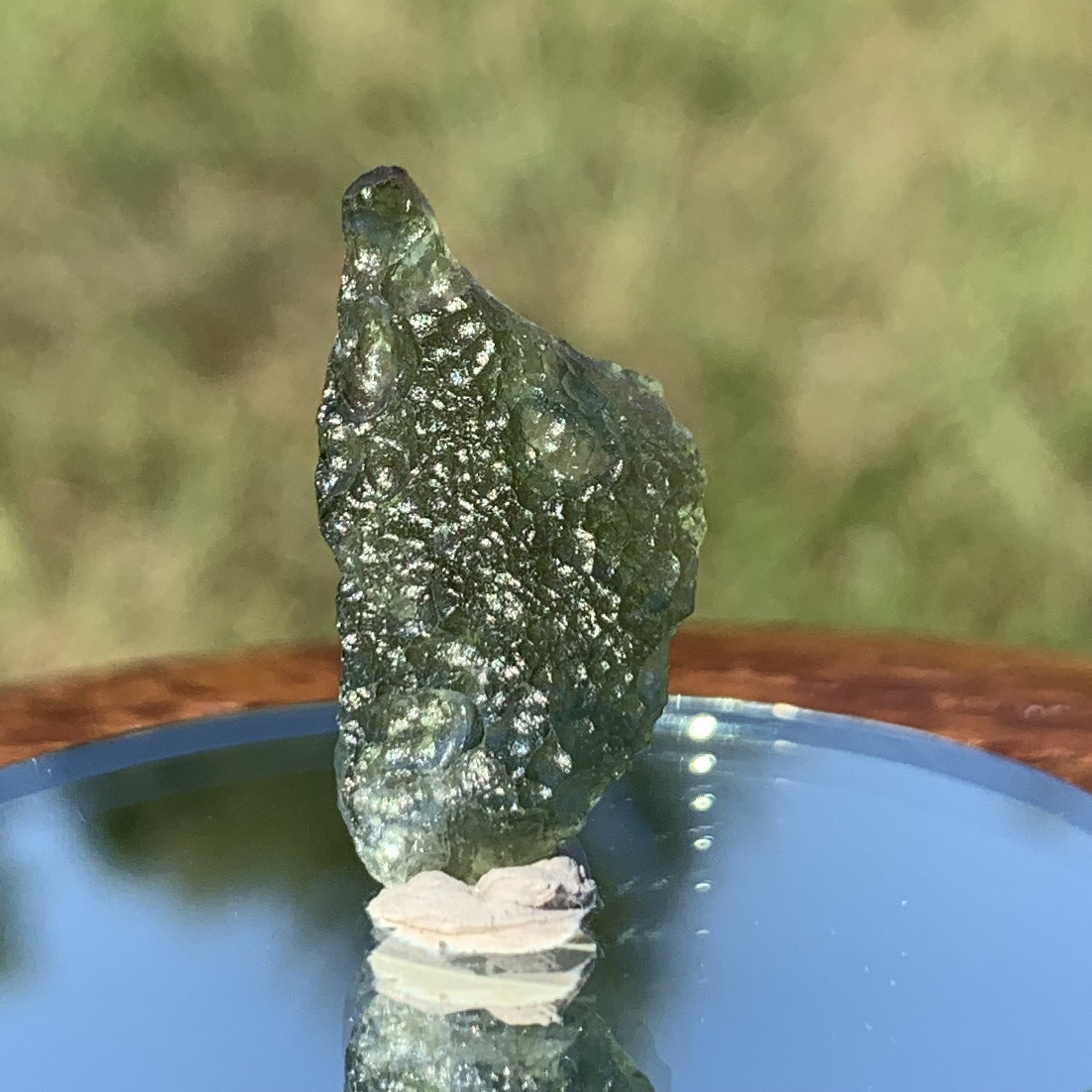 Moldavite Genuine Certified 1.3 grams