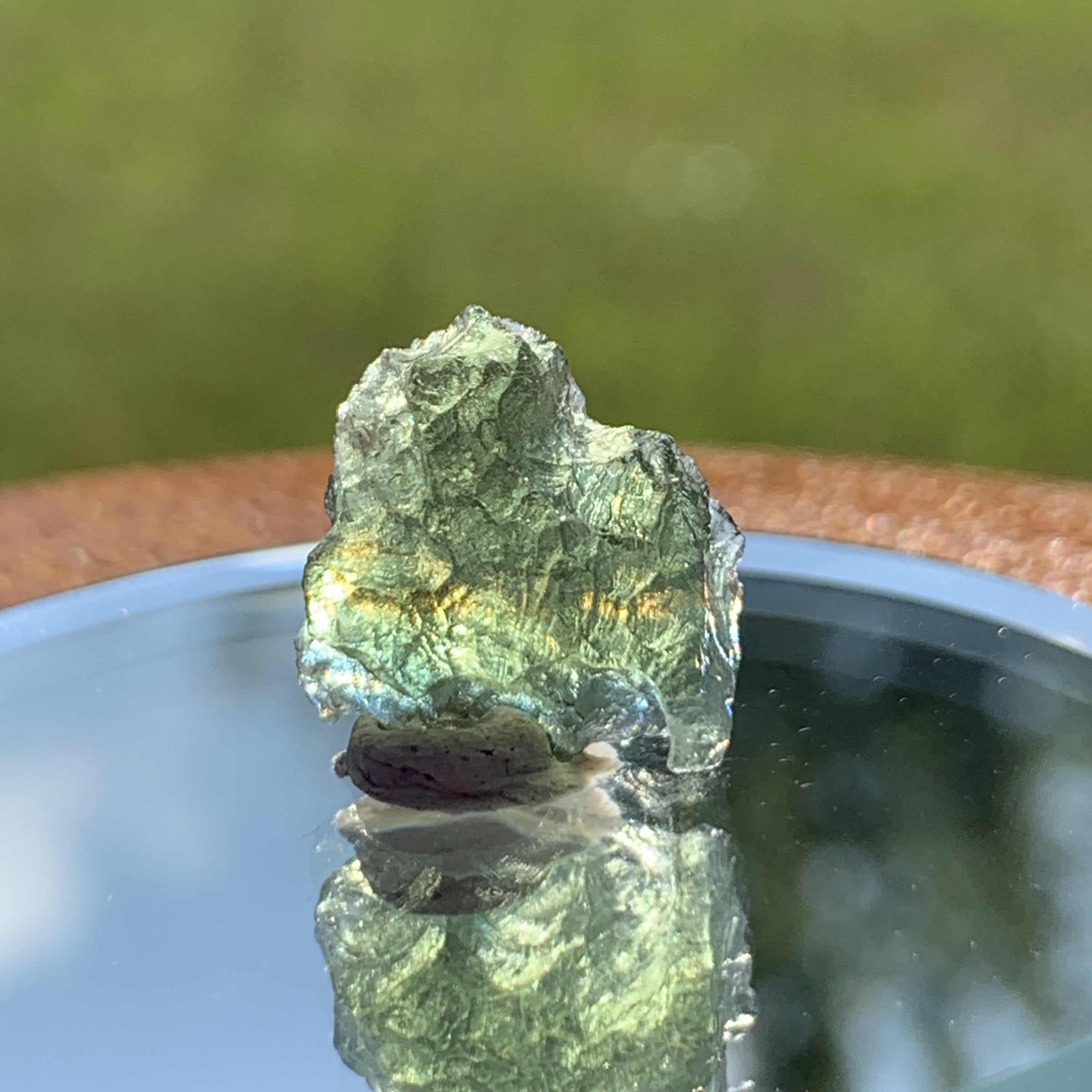 Moldavite Genuine Certified 1.3 grams