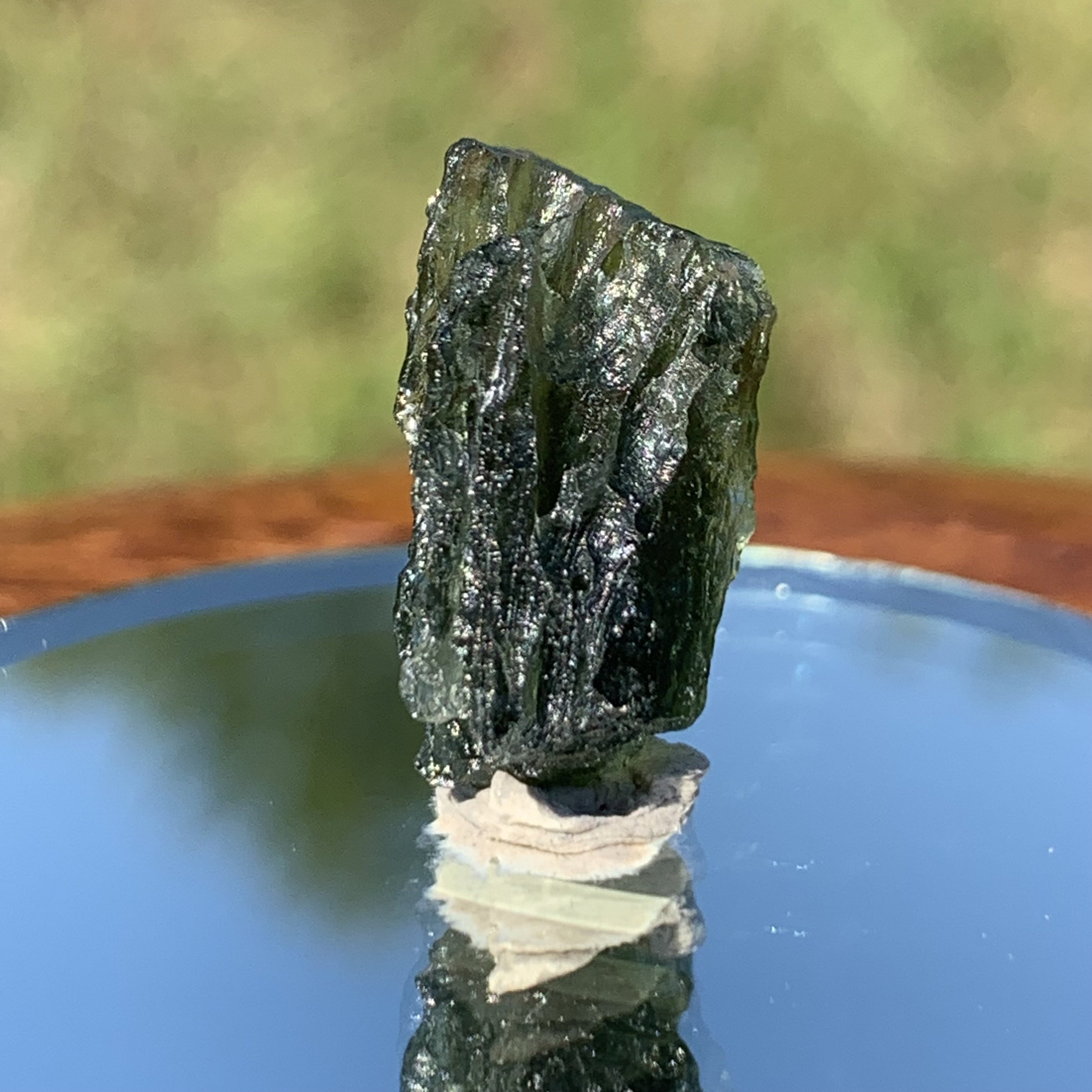 Moldavite Genuine Certified 1.8 grams