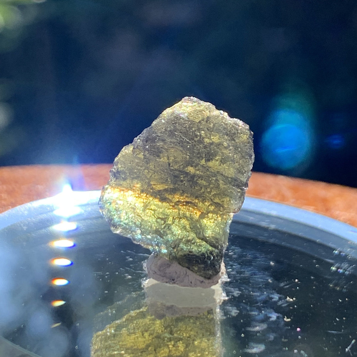 Moldavite Genuine Certified 1.8 grams-Moldavite Life