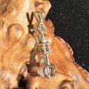 Moldavite Herkimer & Phenacite Pendant 14K Gold-Moldavite Life