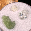 Moldavite Herkimer Phenacite Set #10-Moldavite Life