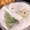 Moldavite Herkimer Phenacite Set #42-Moldavite Life