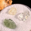 Moldavite Herkimer Phenacite Set #46-Moldavite Life