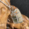 Libyan Desert Glass & Moldavite Necklace Sterling