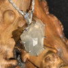 Libyan Desert Glass & Moldavite Necklace Sterling