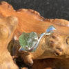 Moldavite Pendant Drop Silver Sterling-Moldavite Life