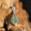 Moldavite Pendant Drop Silver Sterling-Moldavite Life