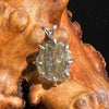 Moldavite Pendant Sterling Silver #2580-Moldavite Life