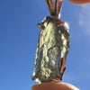 Moldavite Pendant Sterling Silver #3156-Moldavite Life