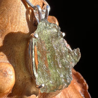 Moldavite Pendant Sterling Silver #3157-Moldavite Life