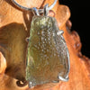 Moldavite Pendant Sterling Silver #3159-Moldavite Life