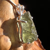 Moldavite Pendant Sterling Silver #3160-Moldavite Life