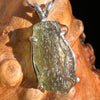 Moldavite Pendant Sterling Silver #3163-Moldavite Life